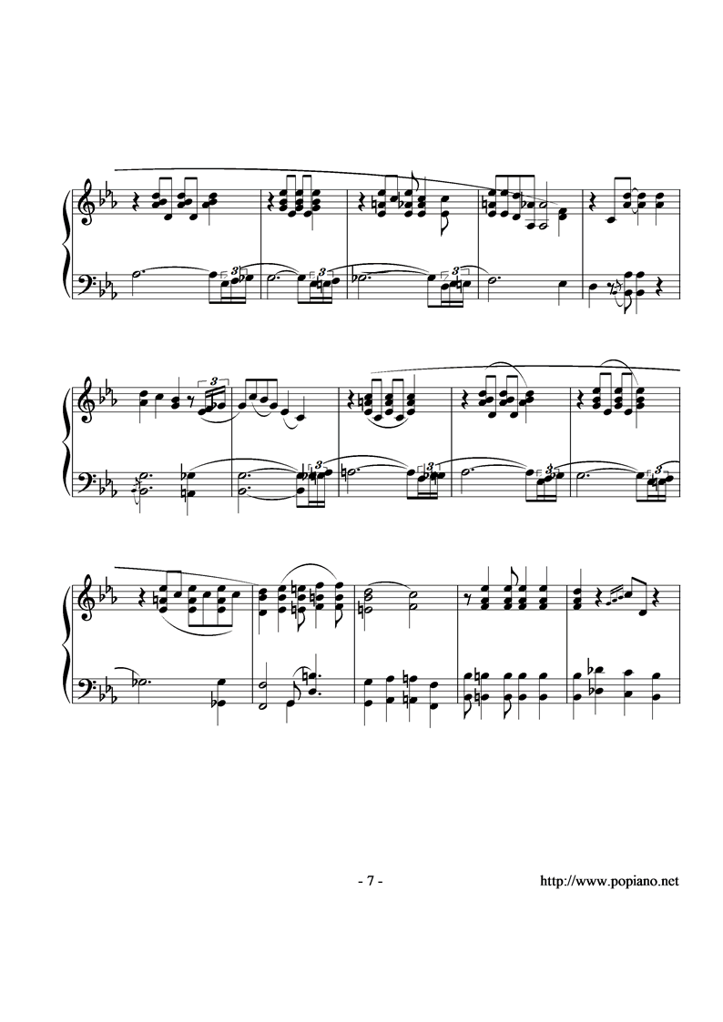 Shreveport Stomp钢琴曲谱（图7）