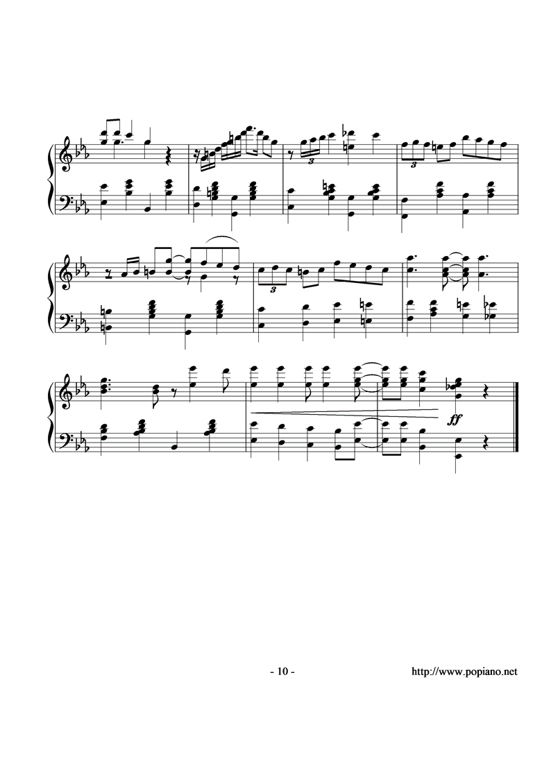 Shreveport Stomp钢琴曲谱（图10）