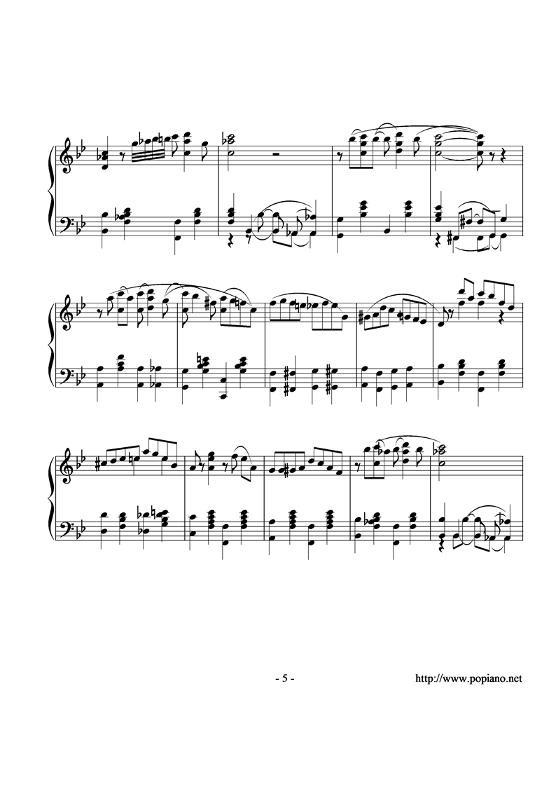 Shreveport Stomp钢琴曲谱（图5）