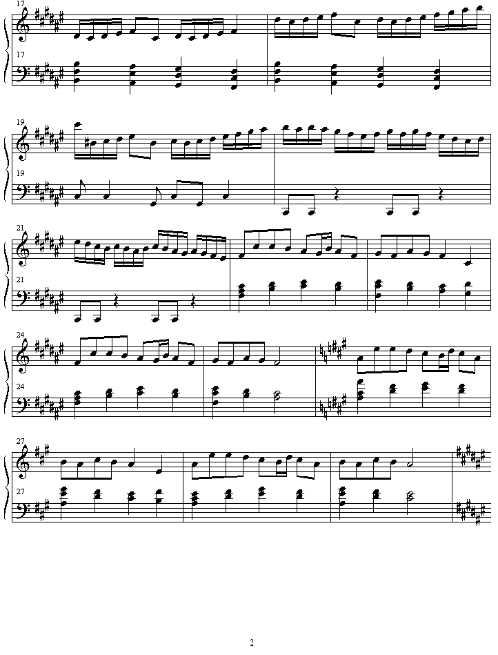 the_royal_palace钢琴曲谱（图2）