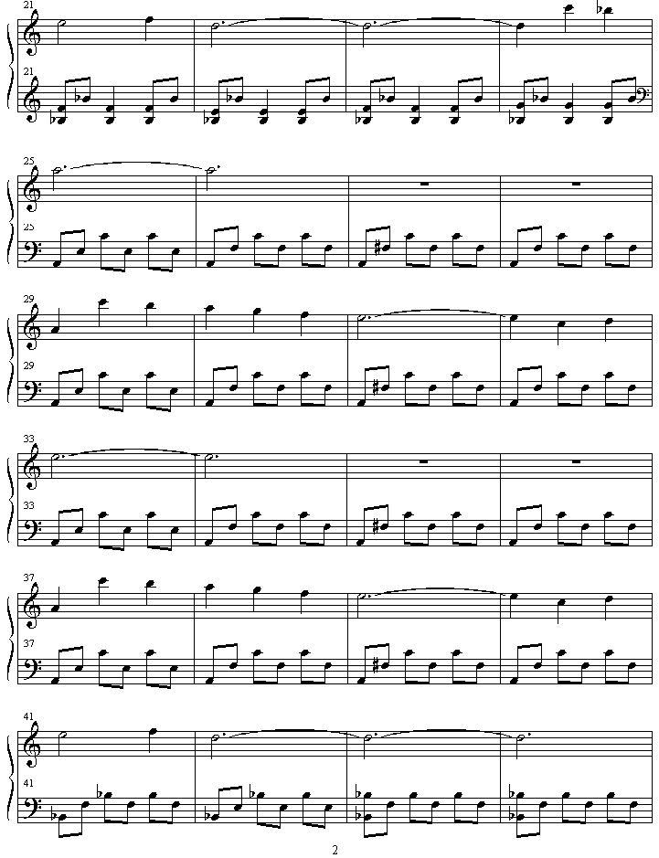 the_phantom_forest钢琴曲谱（图2）