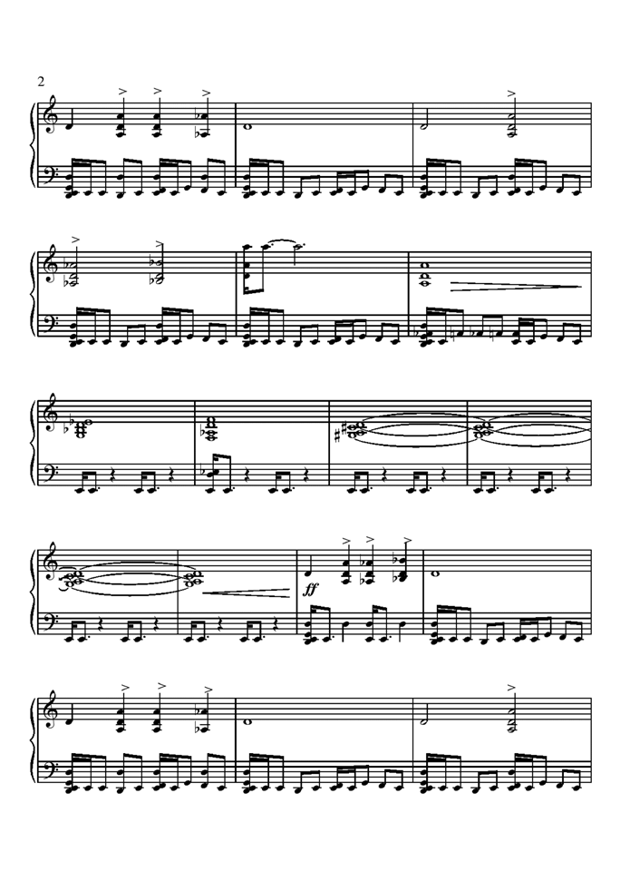 Those Chosen By The Planet钢琴曲谱（图2）
