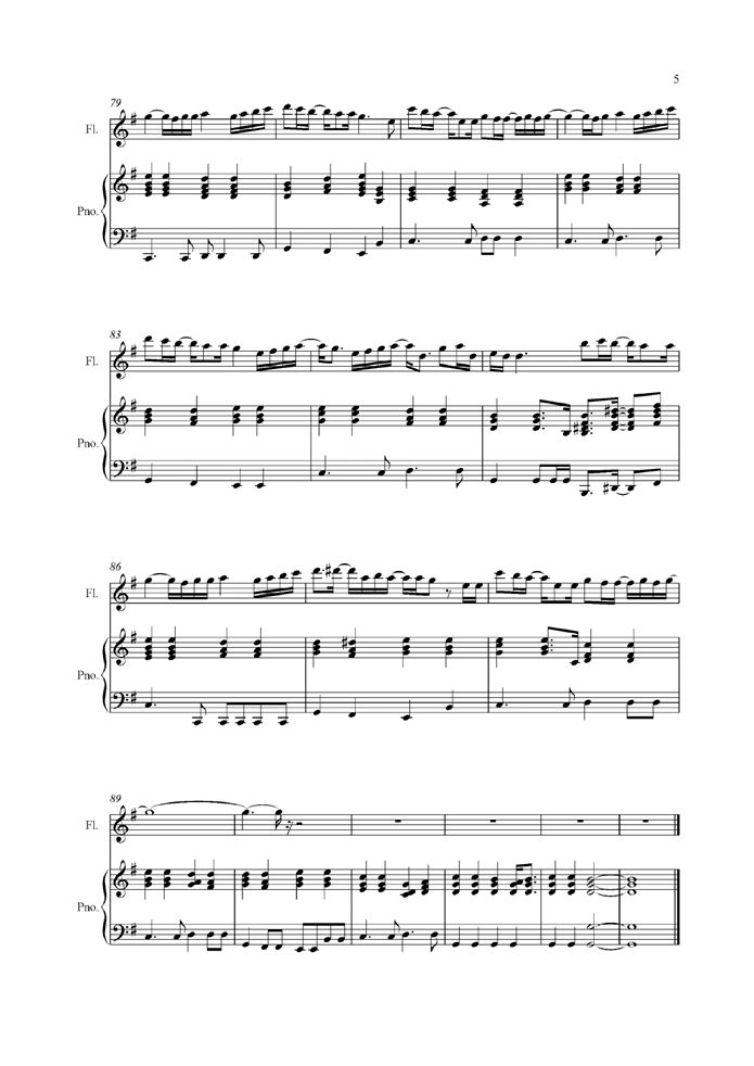 Yume Mita Ato De钢琴曲谱（图5）