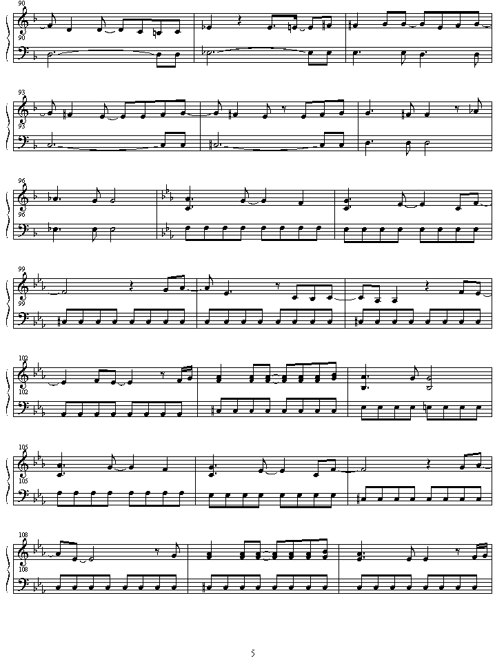 my_will钢琴曲谱（图5）