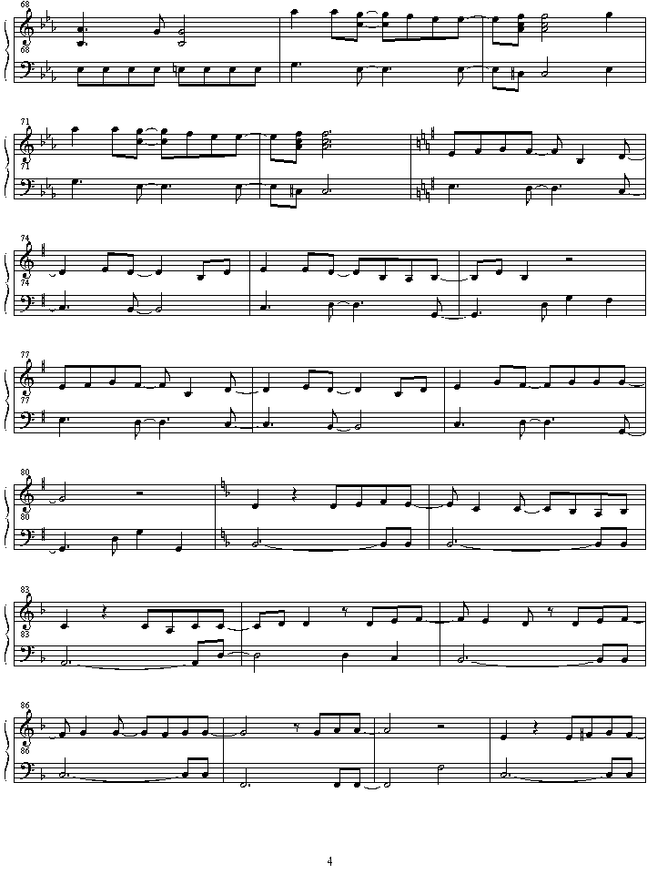 my_will钢琴曲谱（图4）