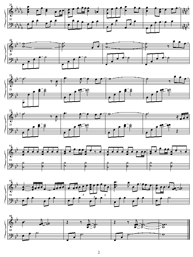 moonlight_night钢琴曲谱（图2）