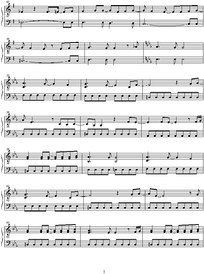 my_will钢琴曲谱（图3）