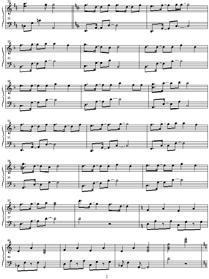 rhythm_emotion_pure钢琴曲谱（图2）