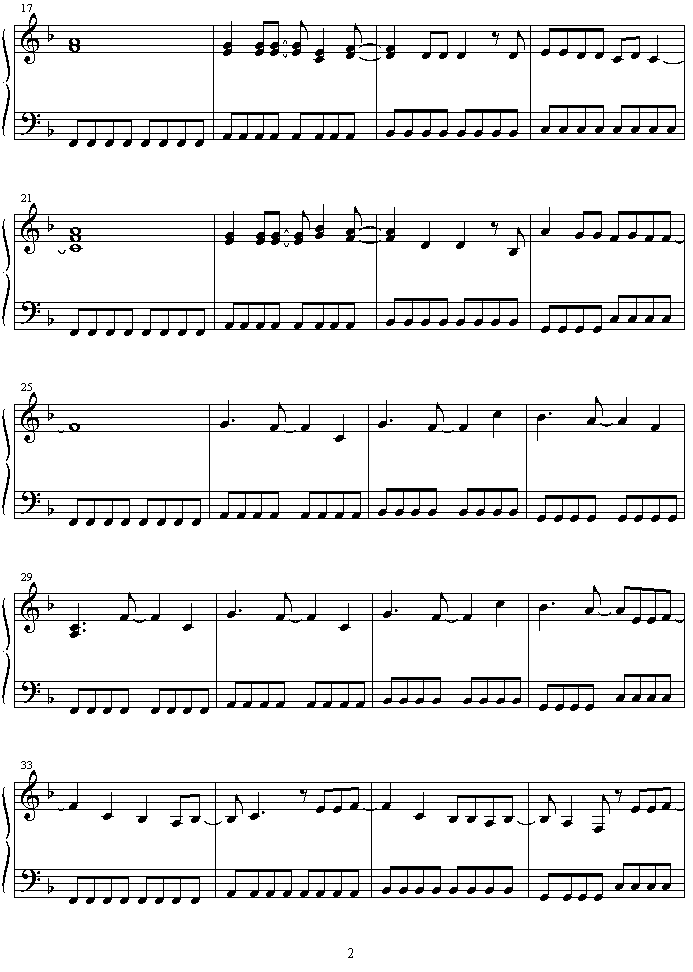 super_drive2钢琴曲谱（图2）