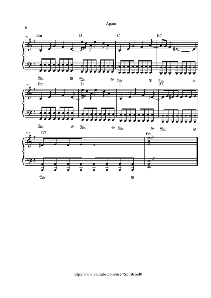 Let it out钢琴曲谱（图6）