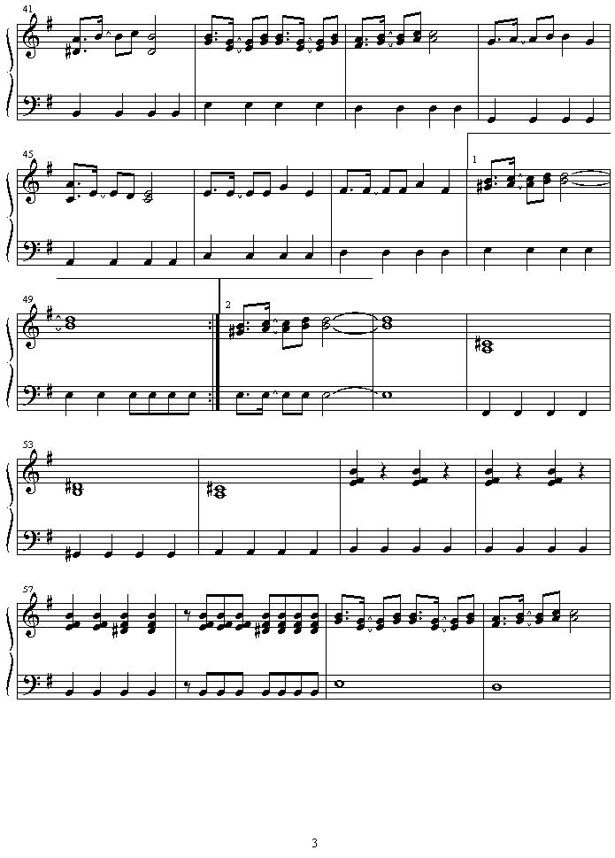 rhythm_emotion钢琴曲谱（图3）