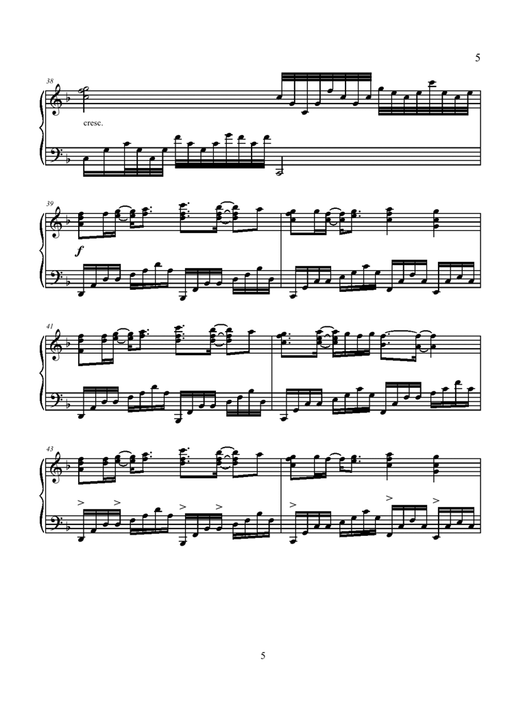 Every Heart  piano钢琴曲谱（图5）