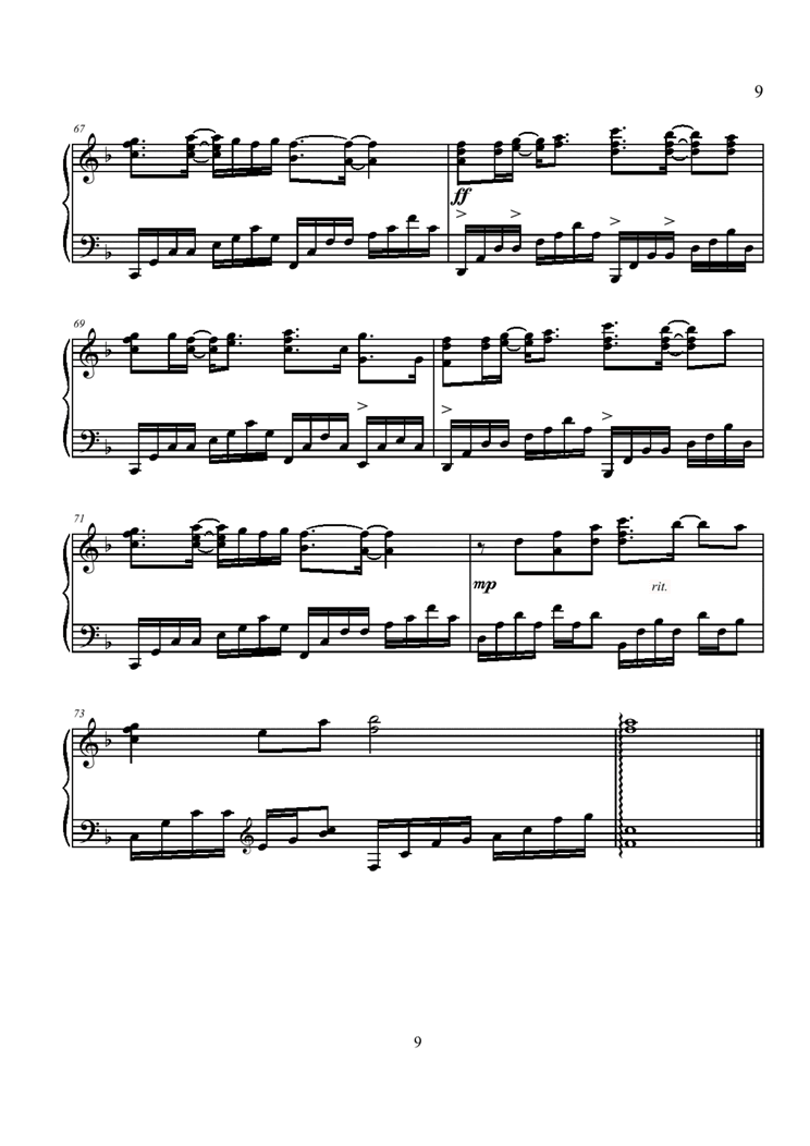 Every Heart  piano钢琴曲谱（图9）