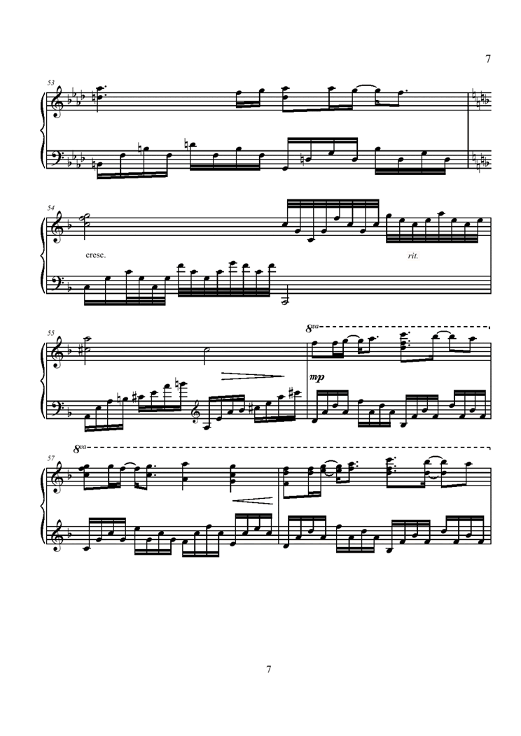 Every Heart  piano钢琴曲谱（图7）