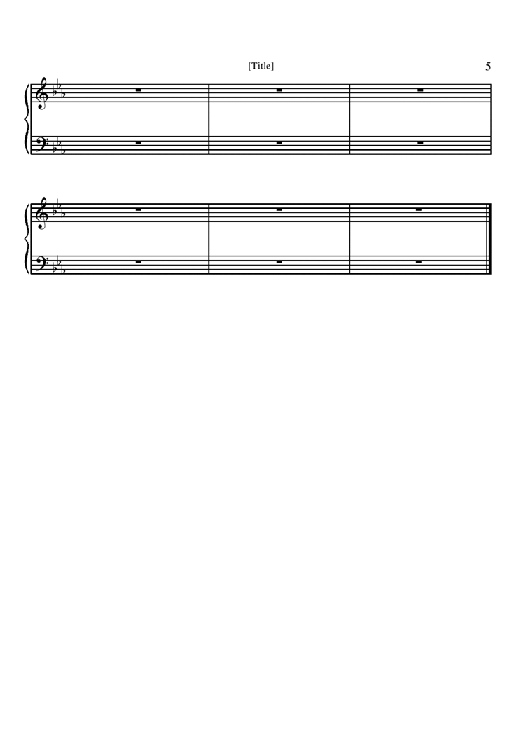 Bink is Sake钢琴曲谱（图5）