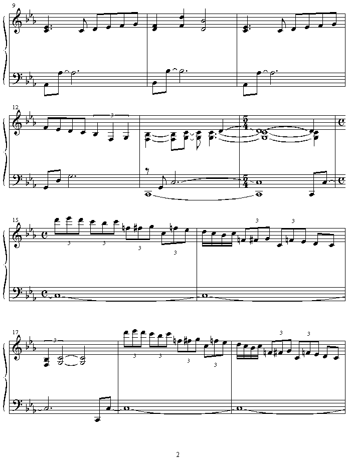 silent_pain钢琴曲谱（图2）