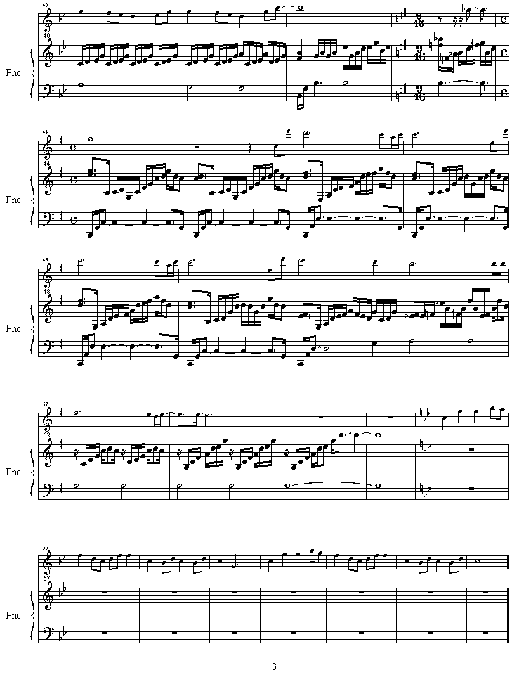 voices钢琴曲谱（图3）