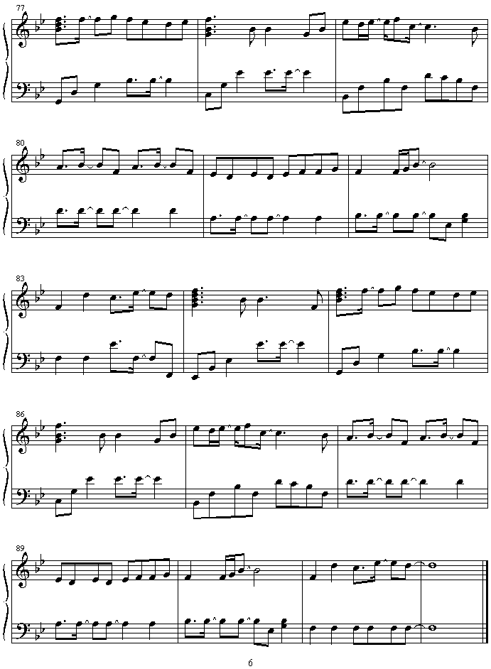 hikari钢琴曲谱（图6）