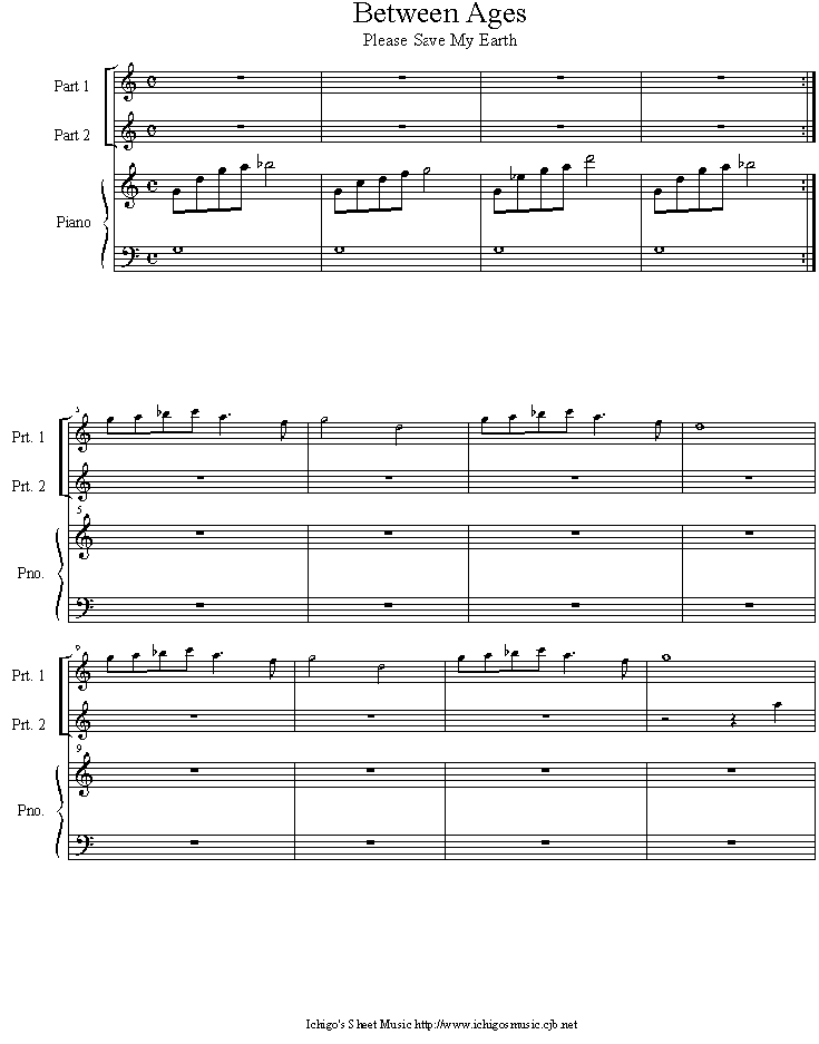 between_ages钢琴曲谱（图1）