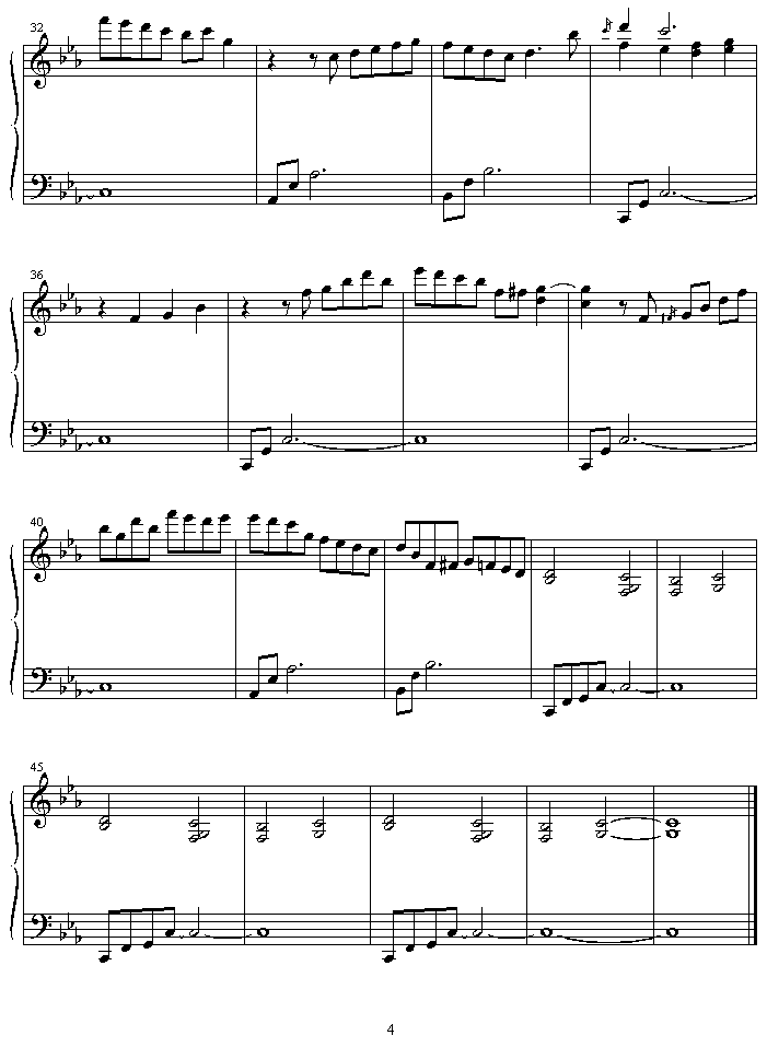 silent_pain钢琴曲谱（图4）