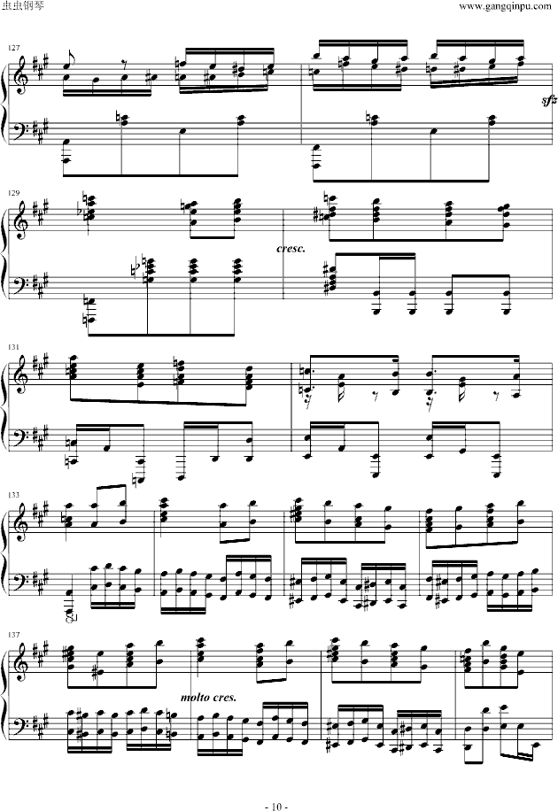 瓦洛多斯土耳其-爵士版钢琴曲谱（图10）