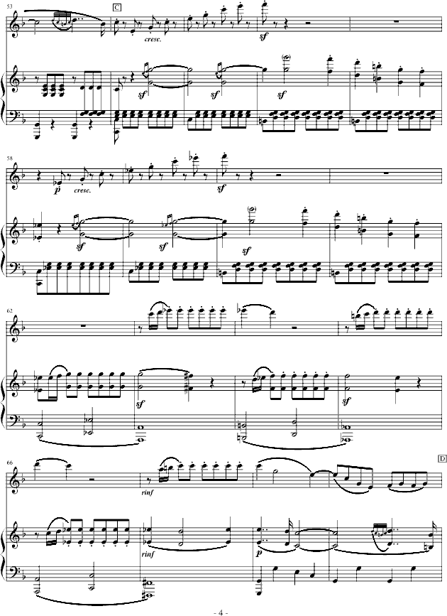 贝多芬-beethoven  春天奏鸣曲钢琴曲谱（图4）