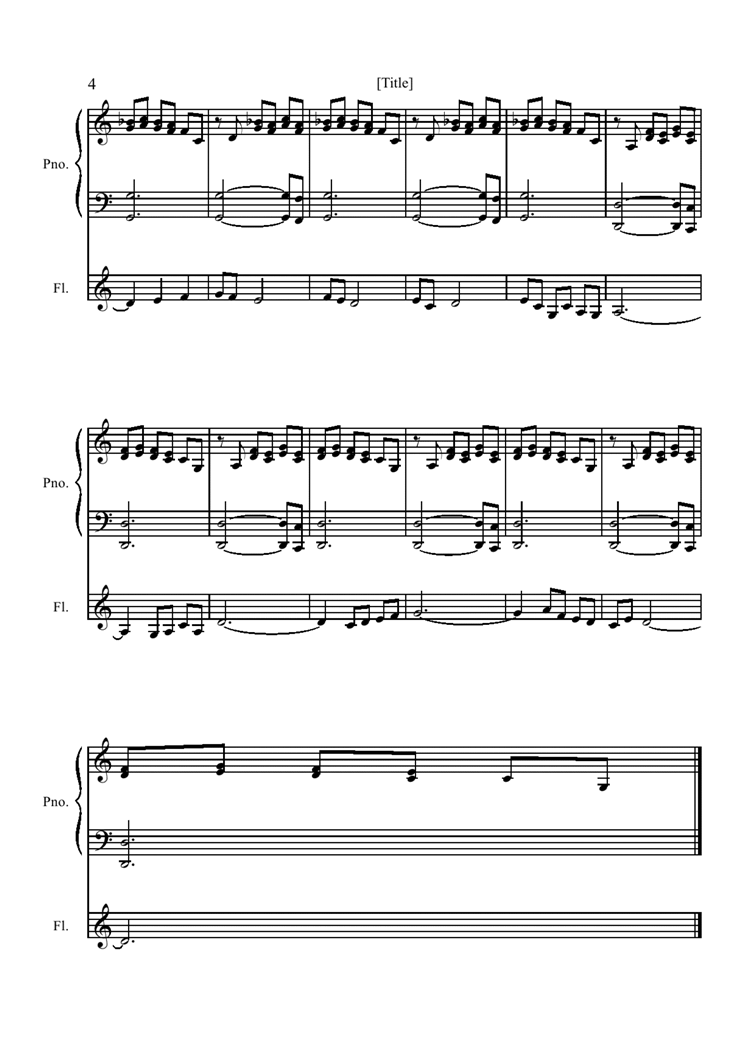 Mana Stone of Wind钢琴曲谱（图4）
