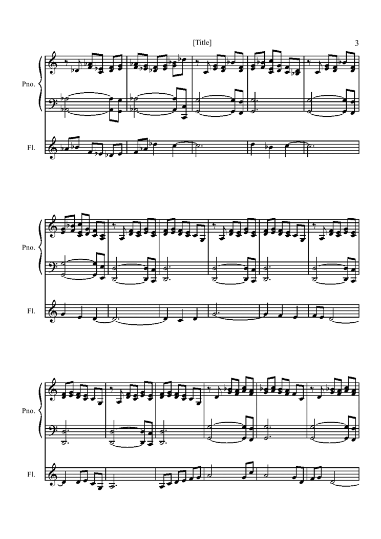 Mana Stone of Wind钢琴曲谱（图3）