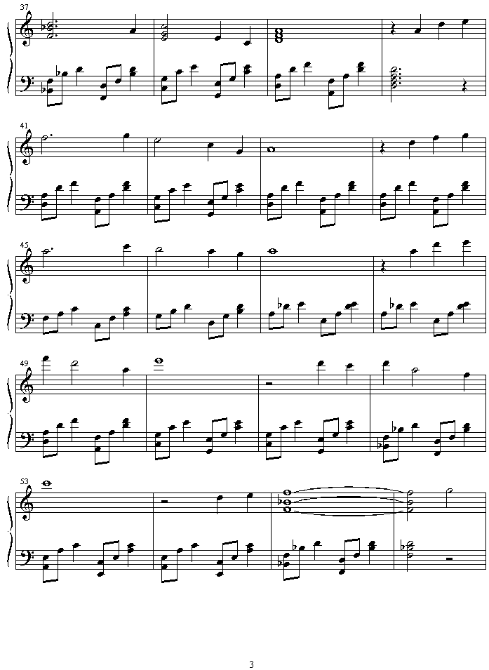 opening_theme钢琴曲谱（图3）