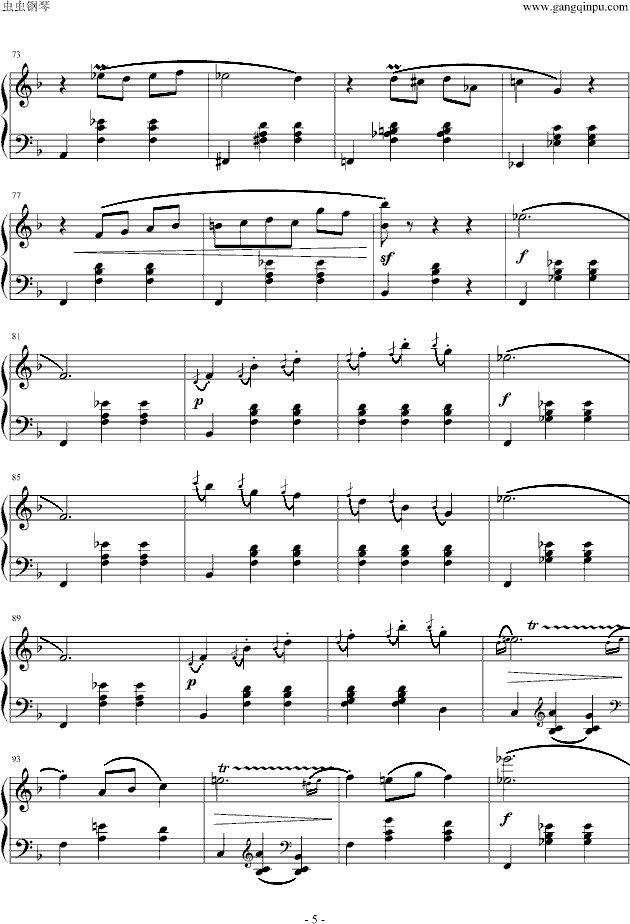 辉煌的大圆舞曲钢琴曲谱（图5）
