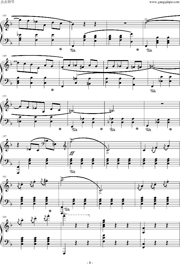 辉煌的大圆舞曲钢琴曲谱（图8）
