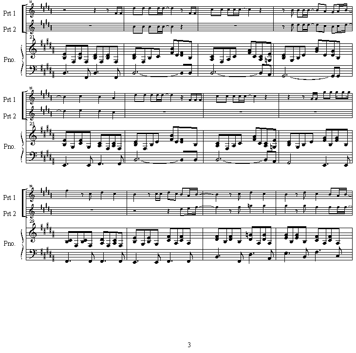 endless_rain钢琴曲谱（图3）