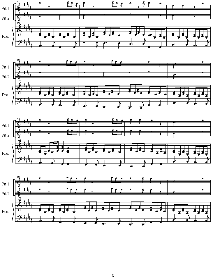 endless_rain钢琴曲谱（图8）