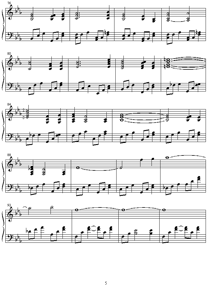opening_theme钢琴曲谱（图5）
