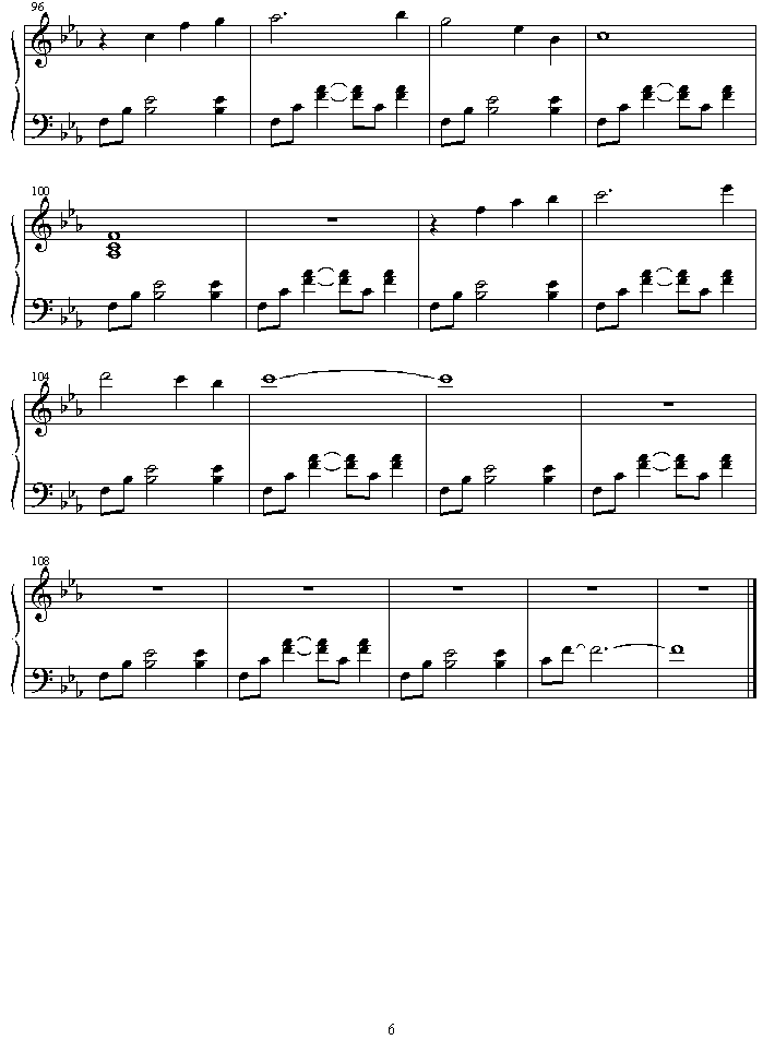 opening_theme钢琴曲谱（图6）