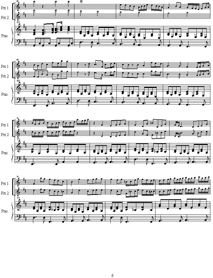 endless_rain钢琴曲谱（图6）