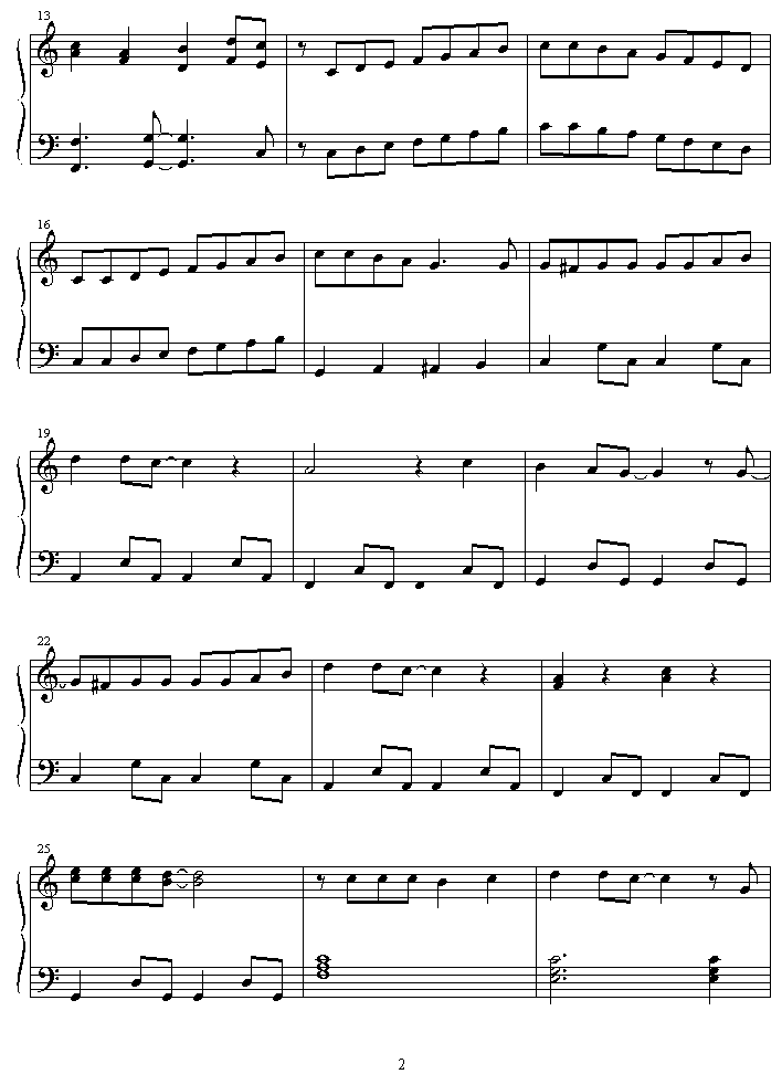 zettai_part_2钢琴曲谱（图2）