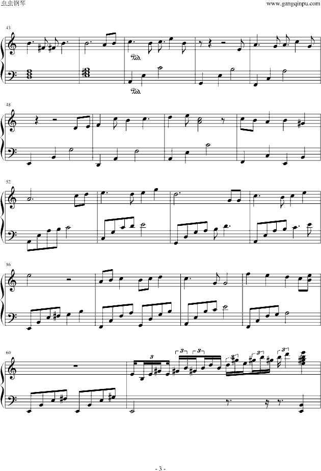 天空之城 （你一定喜欢的版本）钢琴曲谱（图3）