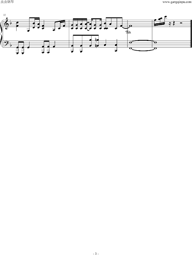 钢炼ED2——Let it out钢琴曲谱（图3）