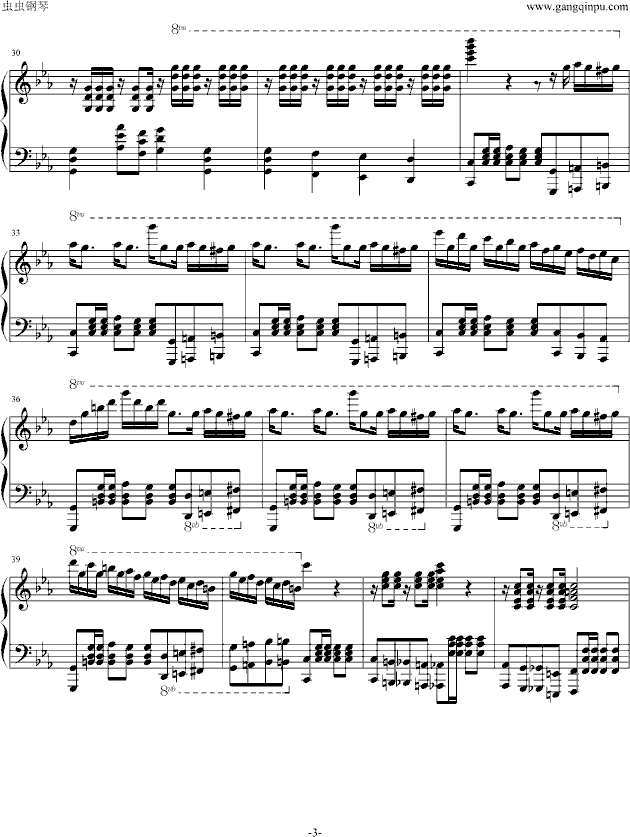 Victory钢琴曲谱（图3）