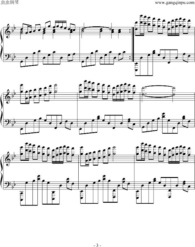 Steps（步伐）钢琴曲谱（图3）