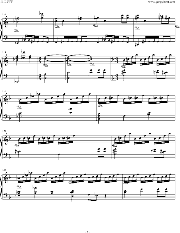 叛逆的鲁鲁修InnocentDays Hitomi钢琴曲谱（图5）