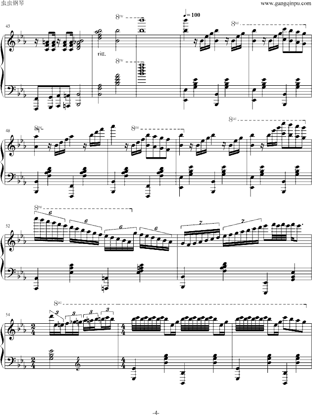 Victory钢琴曲谱（图4）