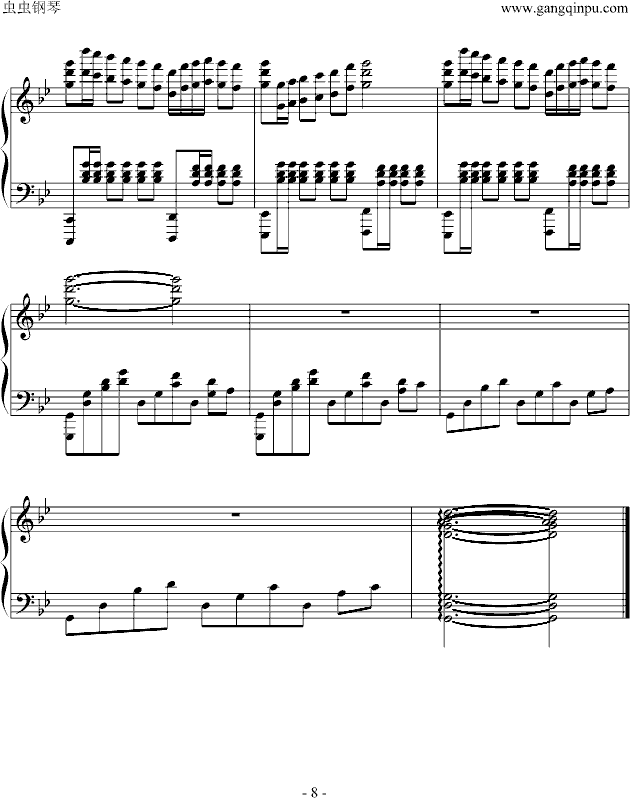 Steps（步伐）钢琴曲谱（图8）