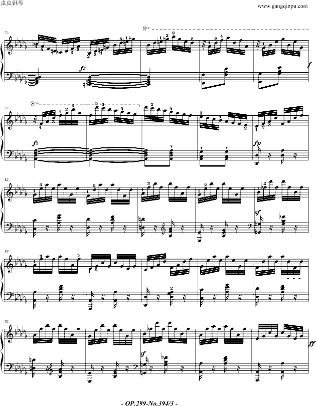 车尔尼299-39钢琴曲谱（图4）