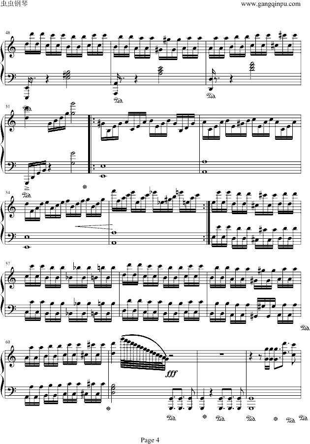 WonderLand钢琴曲谱（图4）