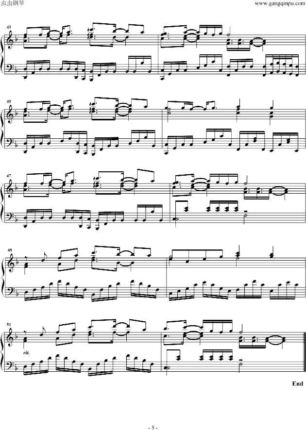 Every Heart 完美钢琴独奏钢琴曲谱（图5）