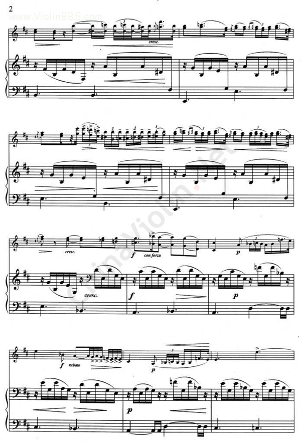 《夜曲》钢琴伴奏谱钢琴曲谱（图2）