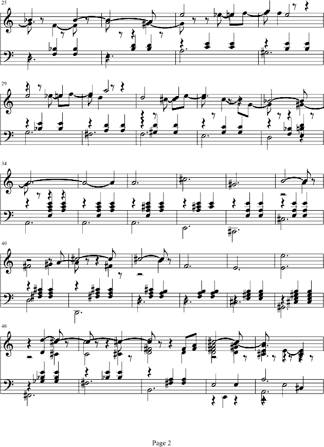 T`s waltz钢琴曲谱（图2）