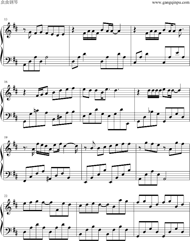 kiss goodbye钢琴曲谱（图2）